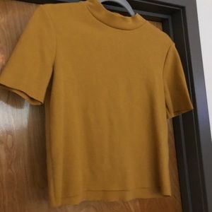 Yellow Zara Top